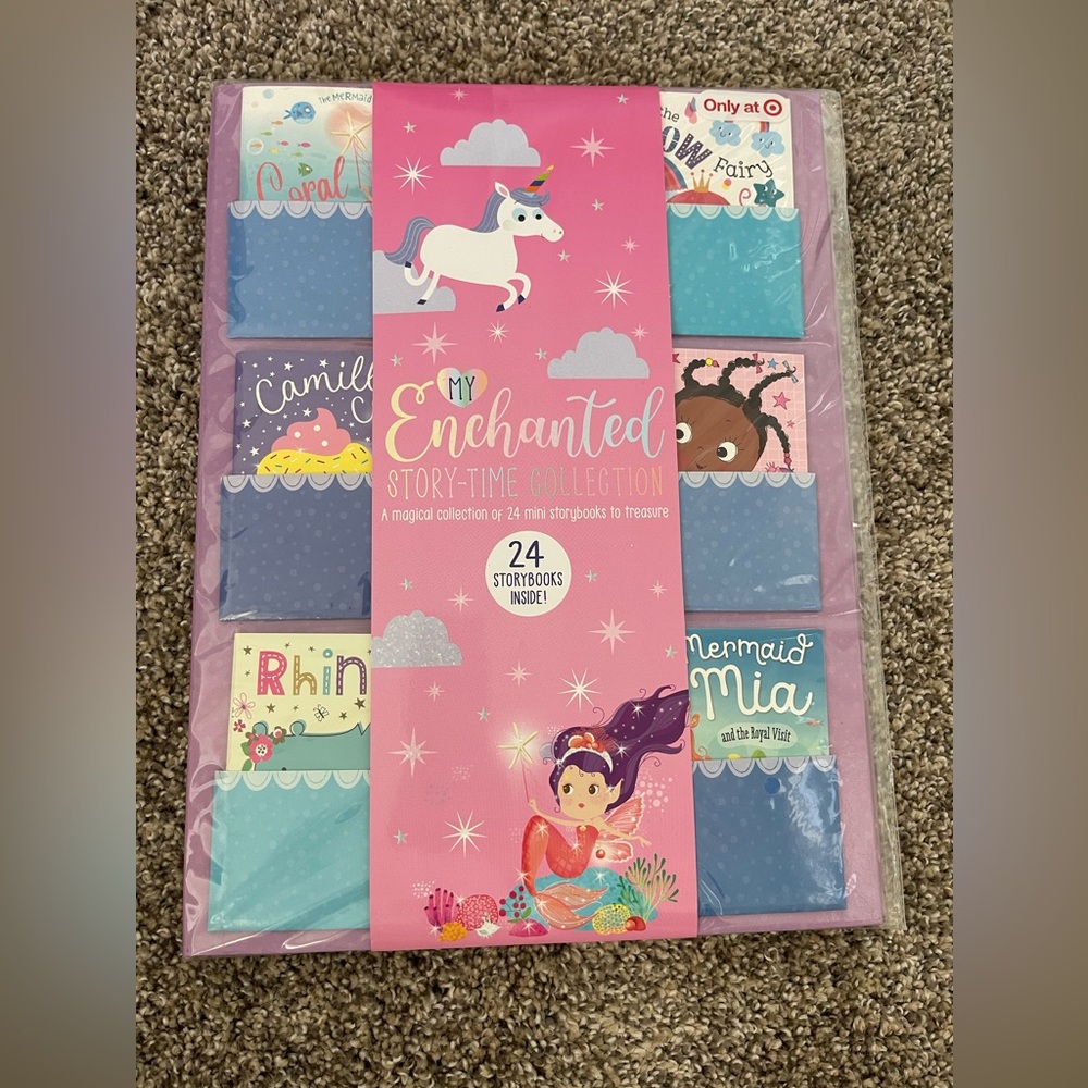 NEW My Enchanted Story-Time Collection 24 Magical Mini Story Books